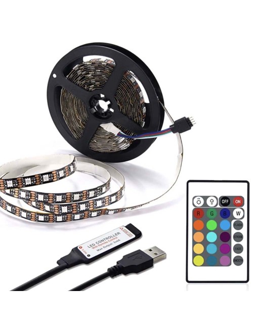USB - LED روب لايت ملون 5 متر