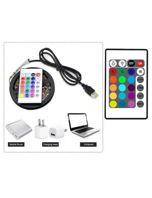 MULTI COLOUR USB TYPE LED ROPE LIGHT