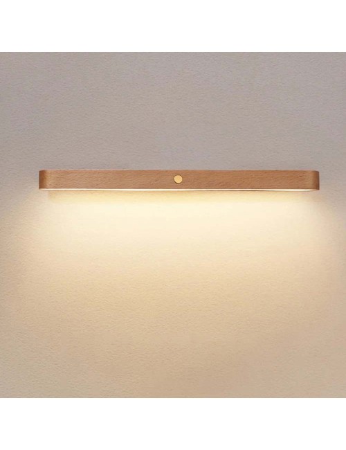 2042 COLORFUL WOOD STRIPE TOUCH MAGNETIC NIGHT LIGHT