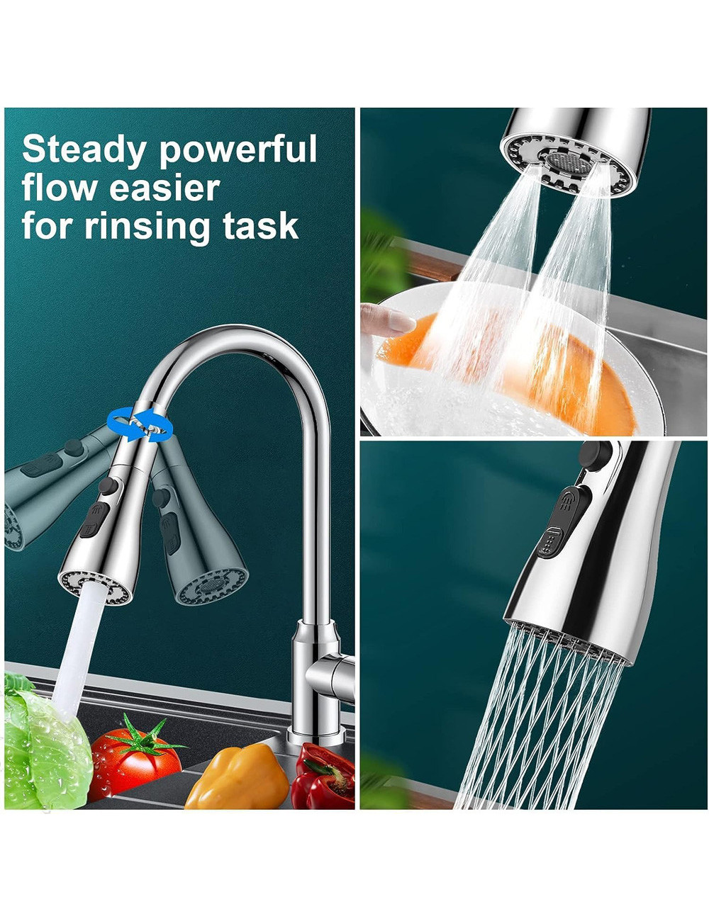 FLASH FAUCET SPLASH HEAD