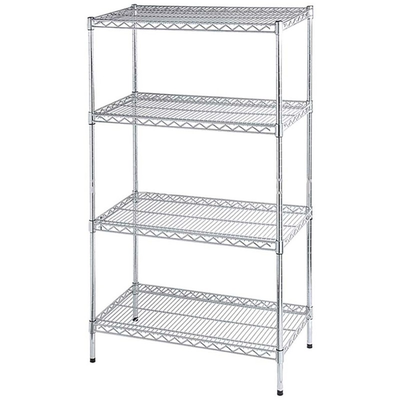 DP-01-23 CHROME WIRE SHELF JOINT TYPE 40 x 40 x 220 CM