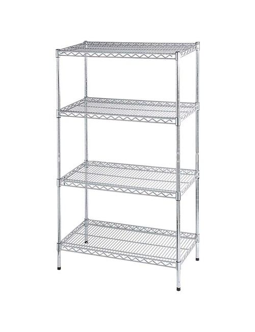 DP-01-23 CHROME WIRE SHELF JOINT TYPE 40 x 40 x 220 CM