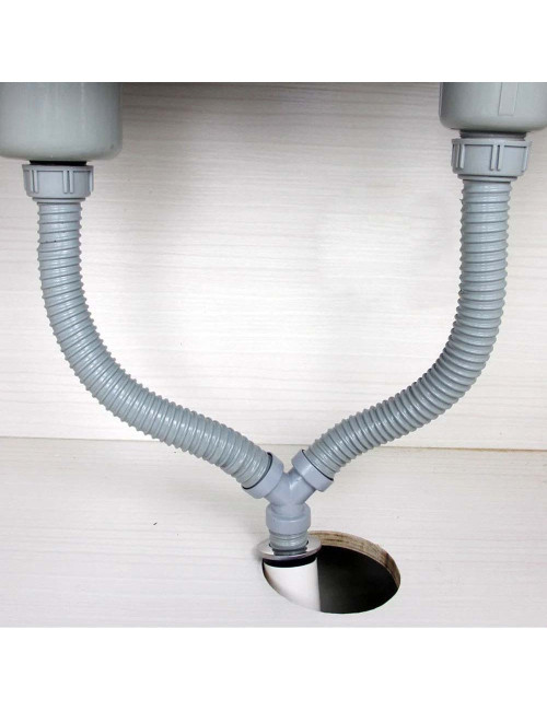 SIPHON SINK DOUBLE