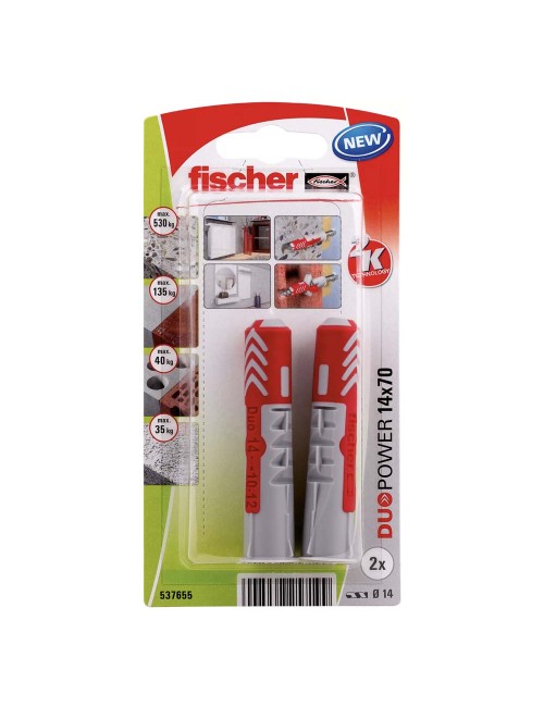 537655 FISHCHER DUOPOWER 14x70 K NV PLUG 2PCS
