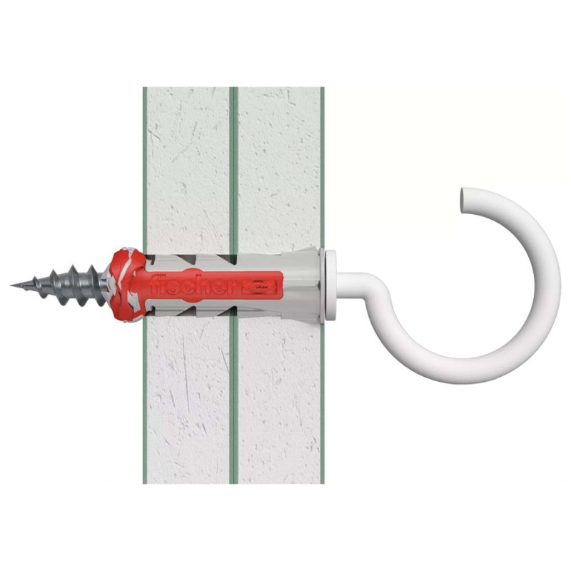 فيشر ديوباور مع برغي نصف دائري 6x30 RH N K NV 6x(535481)