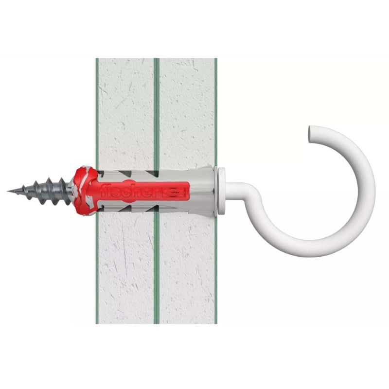 فيشر ديوباور مع برغي نصف دائري 10x50 RH G N KNV 2x(535484)