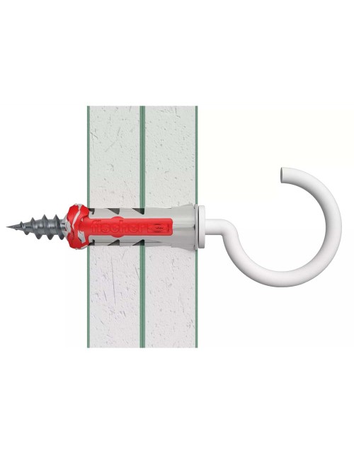 فيشر ديوباور مع برغي نصف دائري 10x50 RH G N KNV 2x(535484)