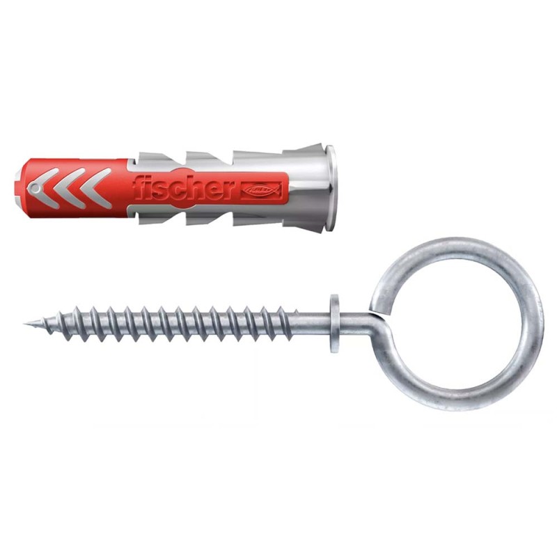 535006 FISHCHER DUOPOWER 8X40 OH K NV PLUG + EYE HOOK 2PCS