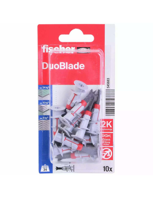 545683 FISHCHER DUOBLADE K NV PLUG 10PCS