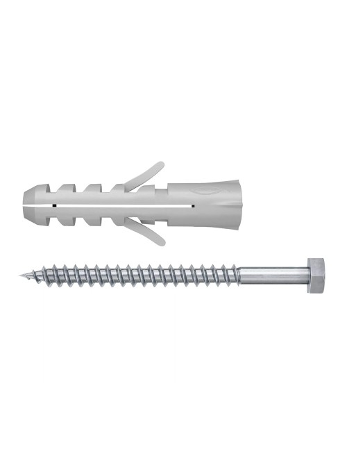 84323 FISHCHER S 10 GKS /BLISTER/ PLUG + HEXAGONAL SCREW 5PCS