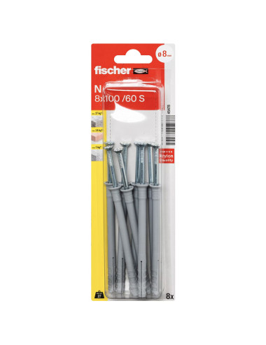 فيشر هامرفيكس بليستر N 8x100/60 S K NV 8(45478)