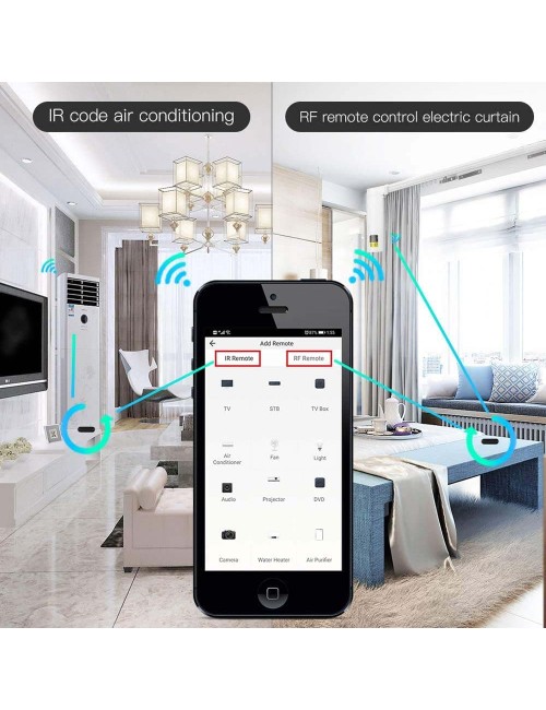 IR+RF WIFI جهاز تحكم ريموت سمارت