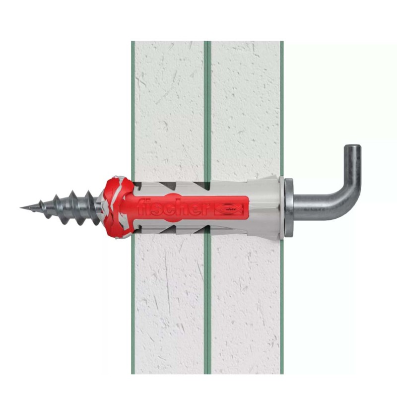 فيشر ديوباور مع برغي ال 10X50 WH K NV 2x(535002)