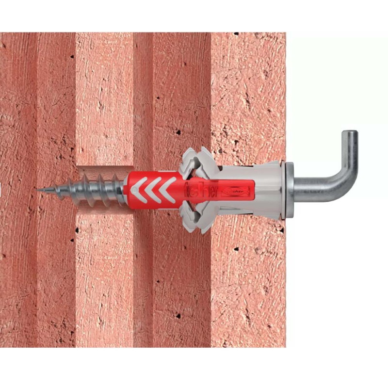 فيشر ديوباور مع برغي ال 10X50 WH K NV 2x(535002)
