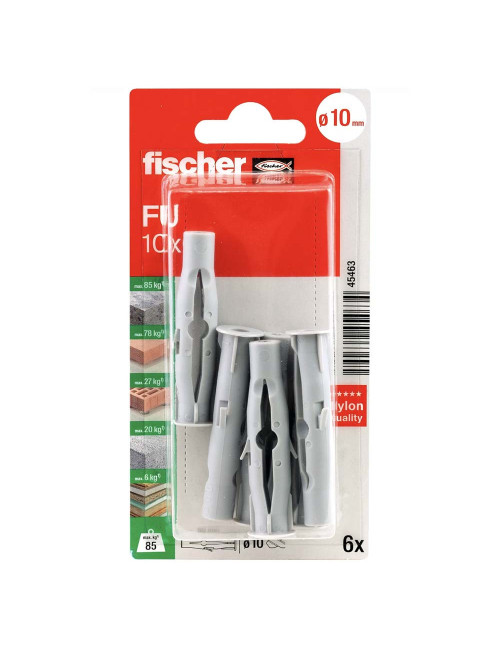 45463 FISHCHER FU 10X60 K /BLISTER/ PLUG 6PCS