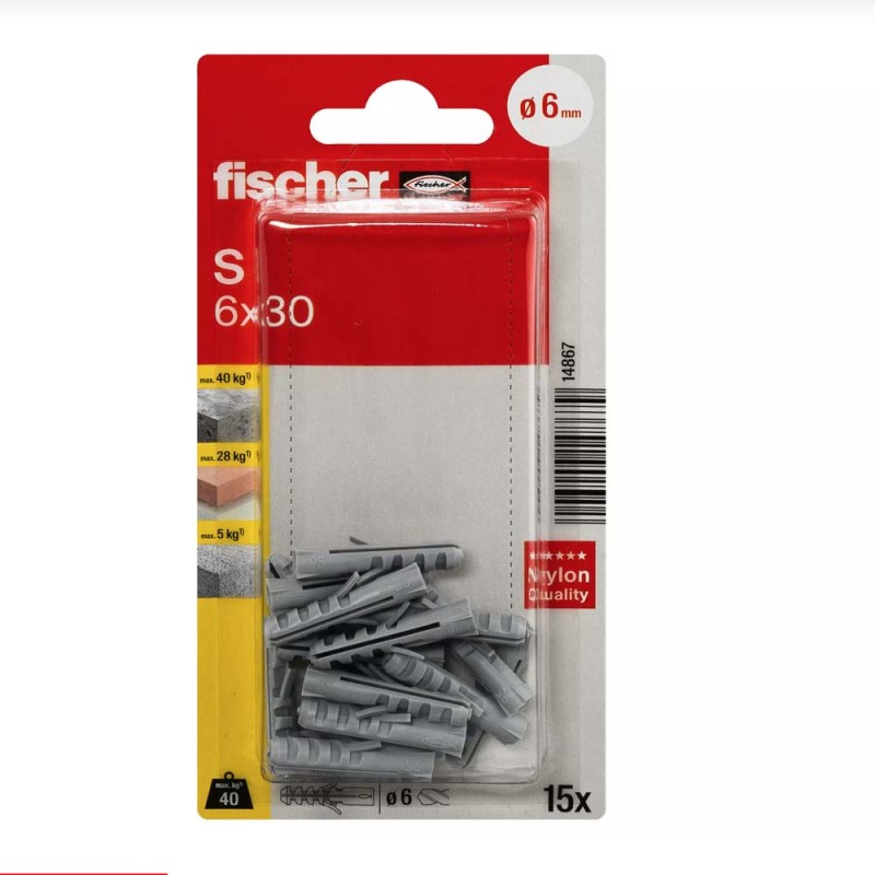 532657 FISHCHER S 12 GK K NV PLUG 6PCS
