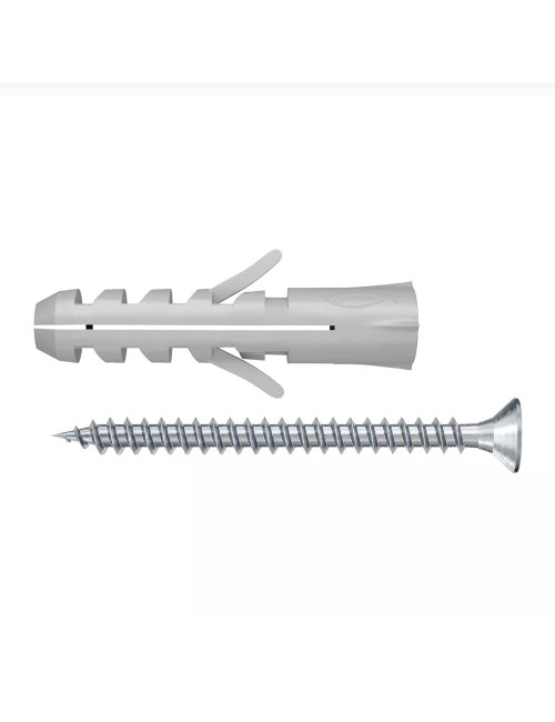 14870 FISHCHER BLISTER S-5 GKS PLUG + COUNTER SUNK SCREW 25PCS