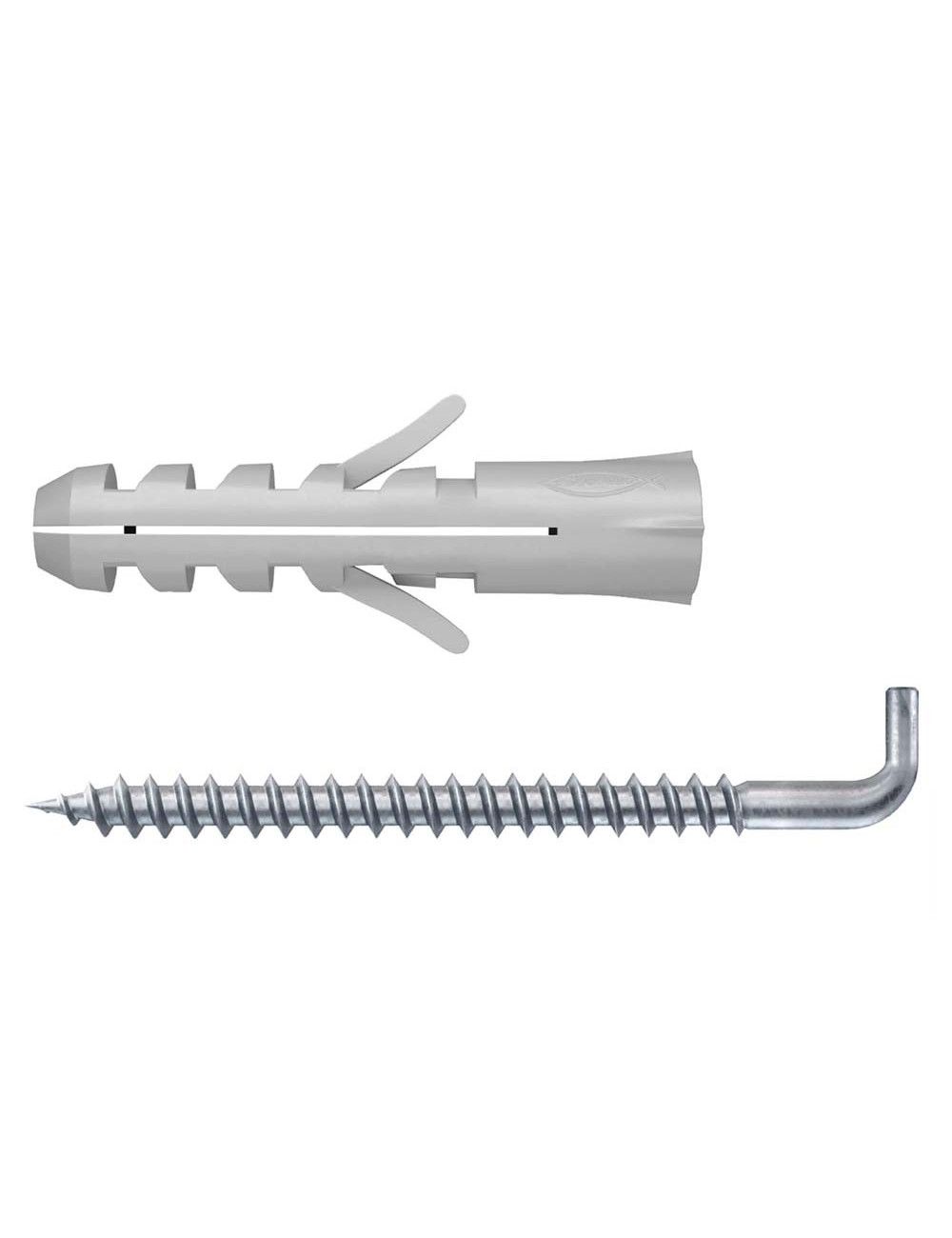 14891 FISHCHER BLISTER S-8 AK PLUG + L HOOK 5PCS