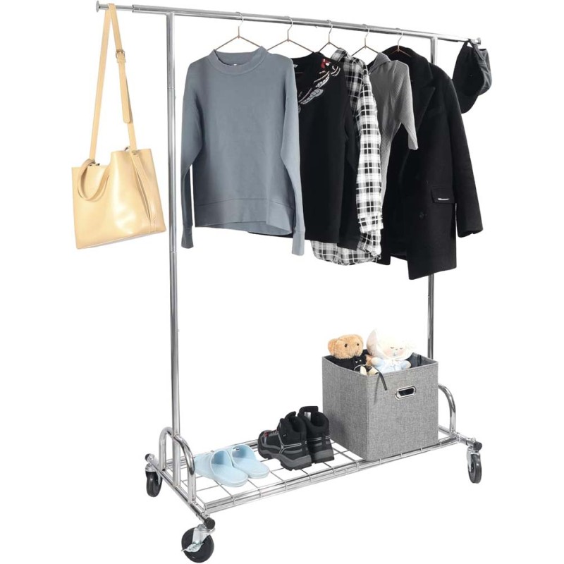 CM-45 TELESCOPIC CLOTHES HANGER L130-190 x W55 x H162-174