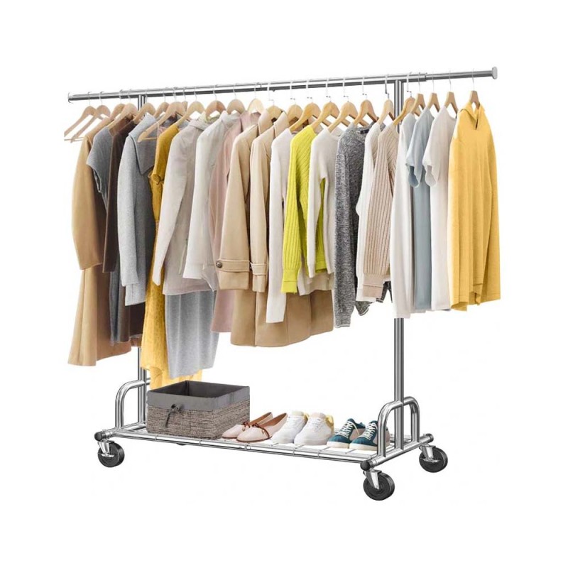 CM-45 TELESCOPIC CLOTHES HANGER L130-190 x W55 x H162-174