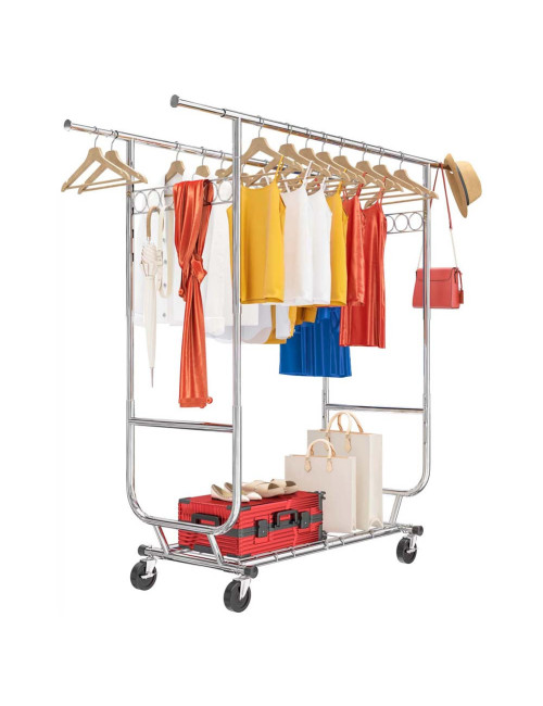 CM-46 TELESCOPIC CLOTHES HANGER L130-190 x W55 x H148-178