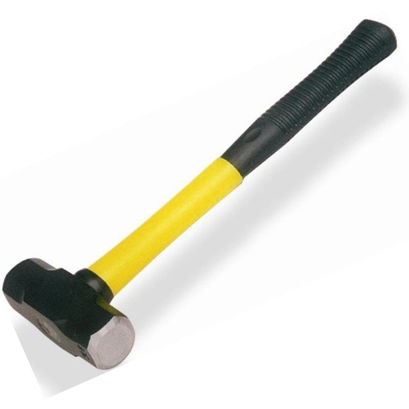 American Type Sledge Hammer With Fiberglass Handle 8 LBS H.D - JD78 - CHN