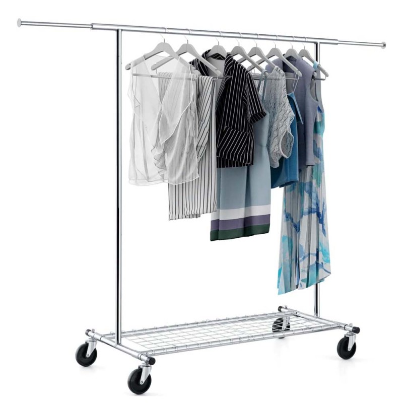 CM-50 TELESCOPIC CLOTHES HANGER L112-176 x W43 x H159