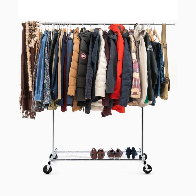 CM-50 TELESCOPIC CLOTHES HANGER L112-176 x W43 x H159