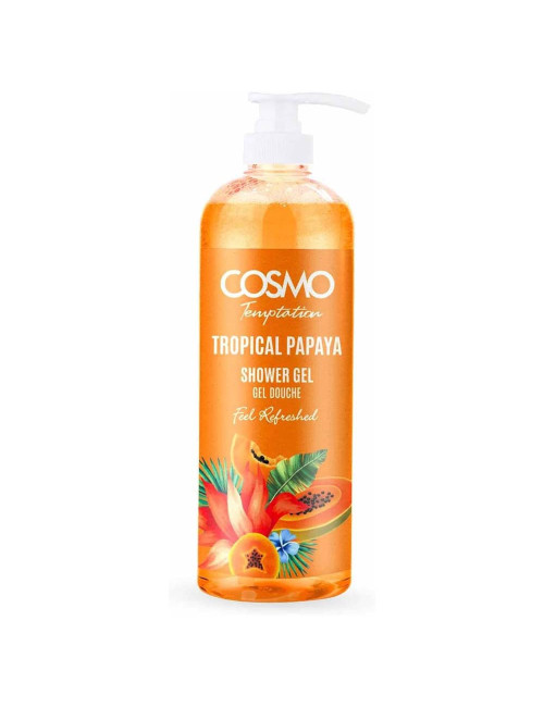 COSMO SHOWER JEL PAPAYA 1000ML