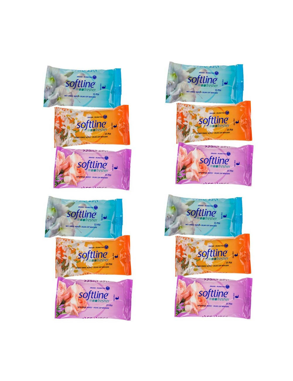 PERFUMES WIPES 15x12 SHEETS