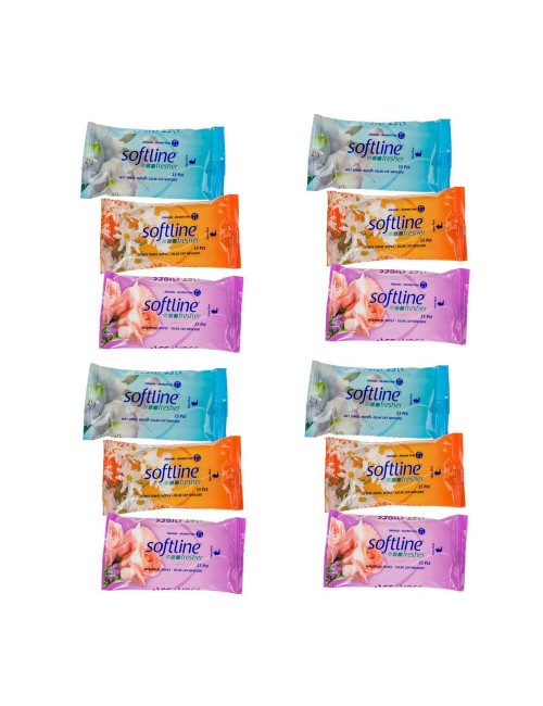 PERFUMES WIPES 15x12 SHEETS