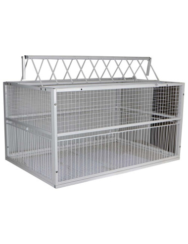 CM-080 100 X 100 X 50CM قفص مصيدة حمام 4باب