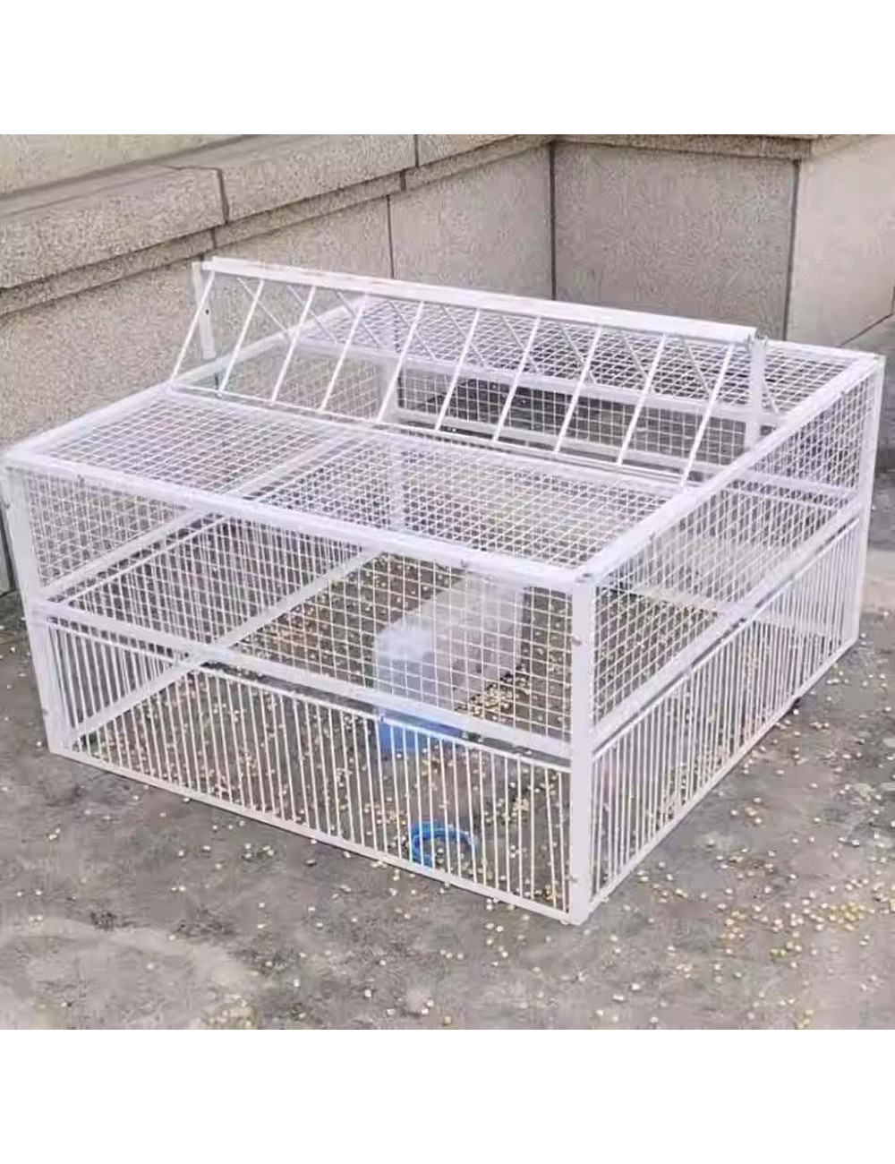 CM-080 PIGEON TRAP CAGE 4 DOORS 100 X 100 X 50CM