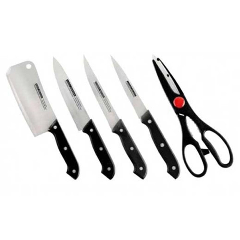 IE-31480 COPPING BOARD PLASTIC WITH KITCHEN KNIFE SET