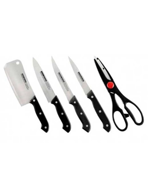IE-31480 COPPING BOARD PLASTIC WITH KITCHEN KNIFE SET