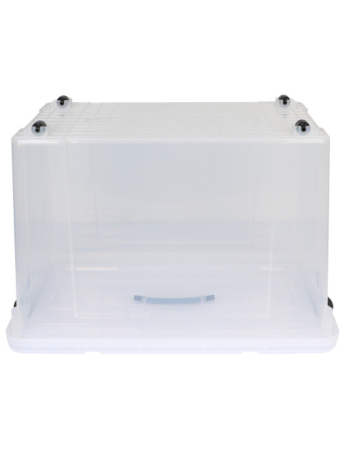 PLASTIC CLEAR BOX 90 LTR