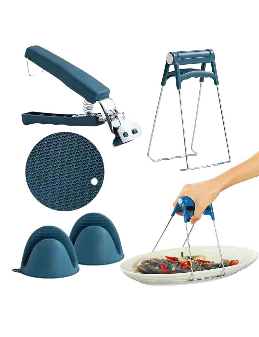 MULTIFUNTIONAL ANTI-SCALD CLIPS SET