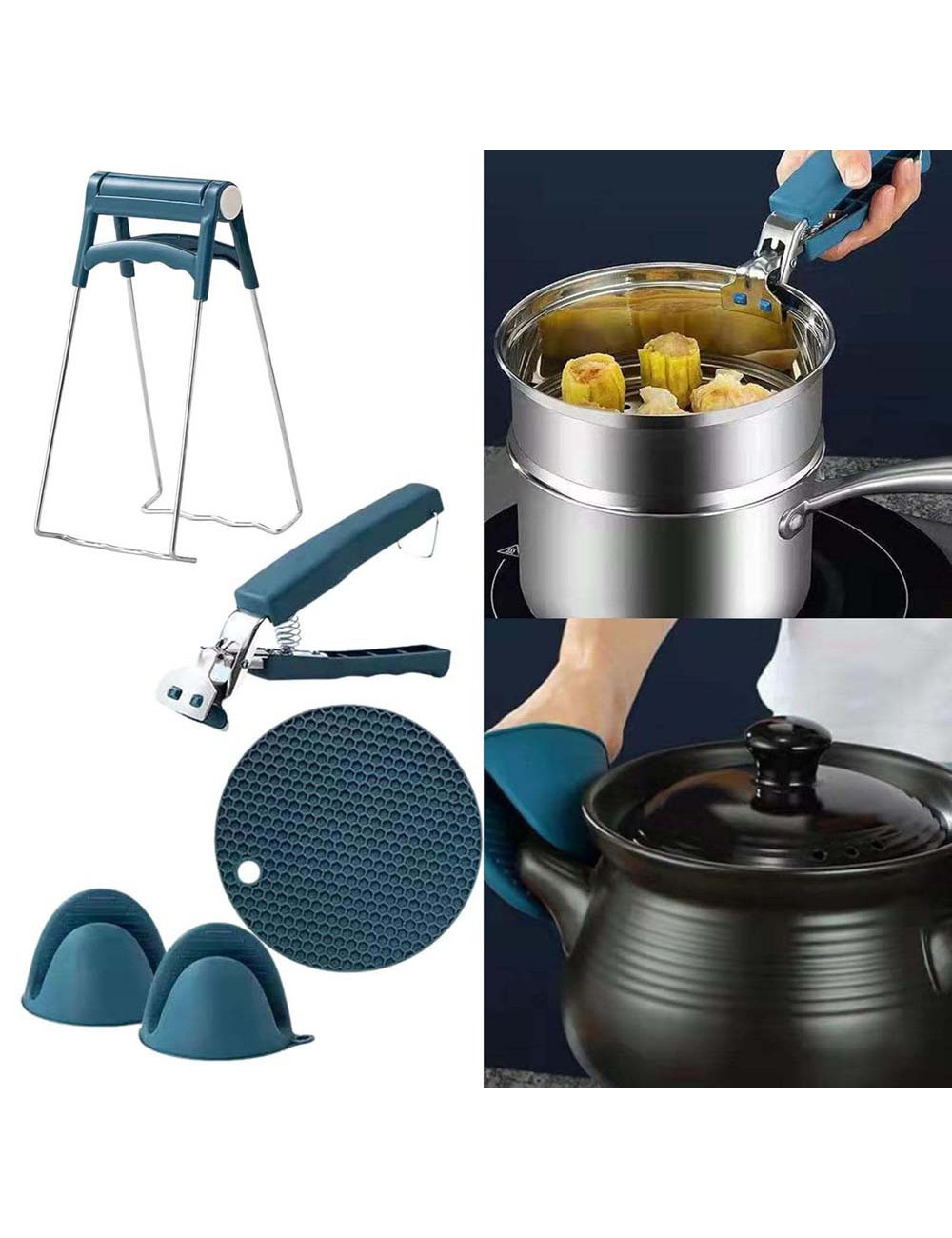 MULTIFUNTIONAL ANTI-SCALD CLIPS SET