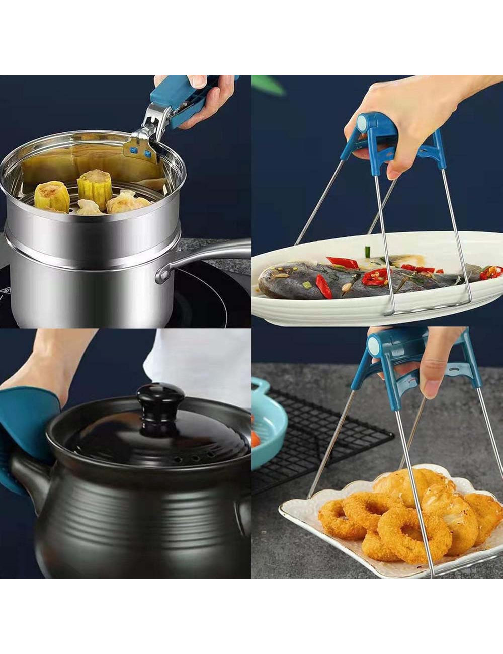 MULTIFUNTIONAL ANTI-SCALD CLIPS SET