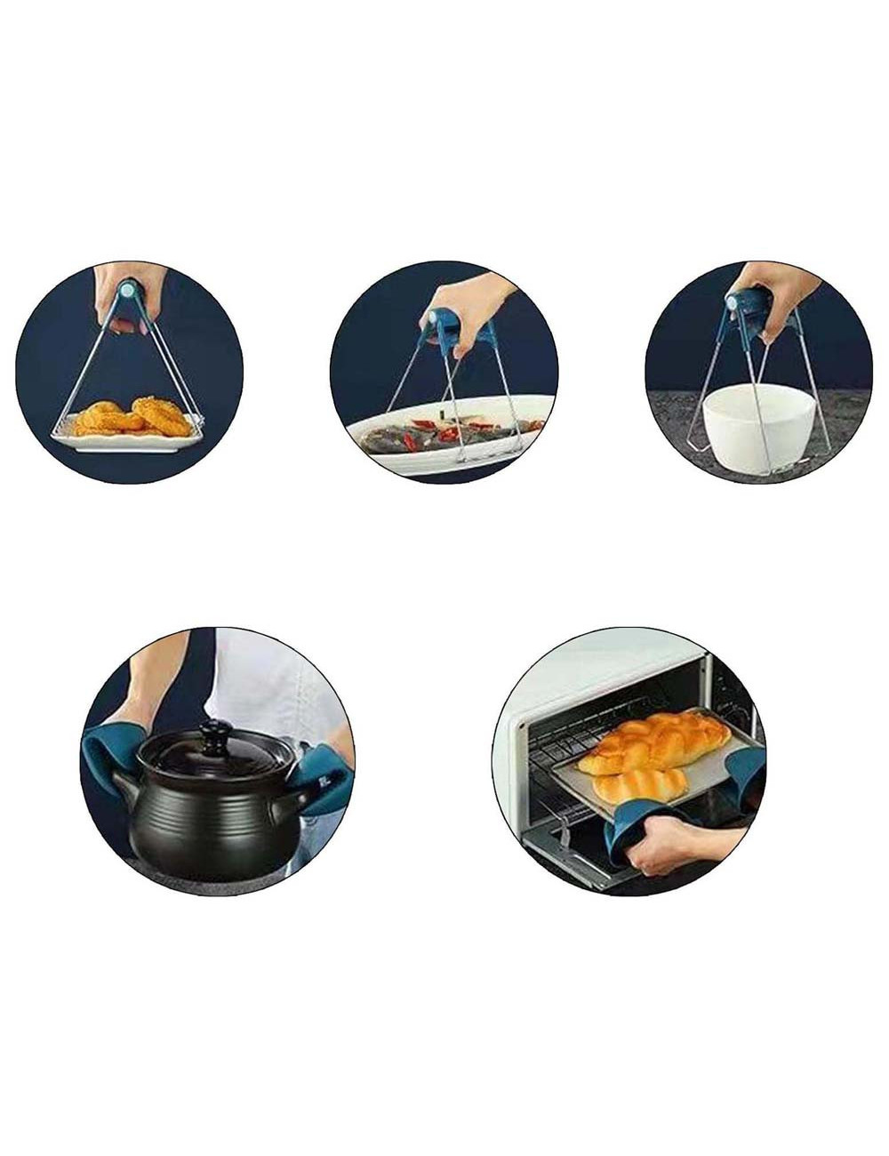 MULTIFUNTIONAL ANTI-SCALD CLIPS SET