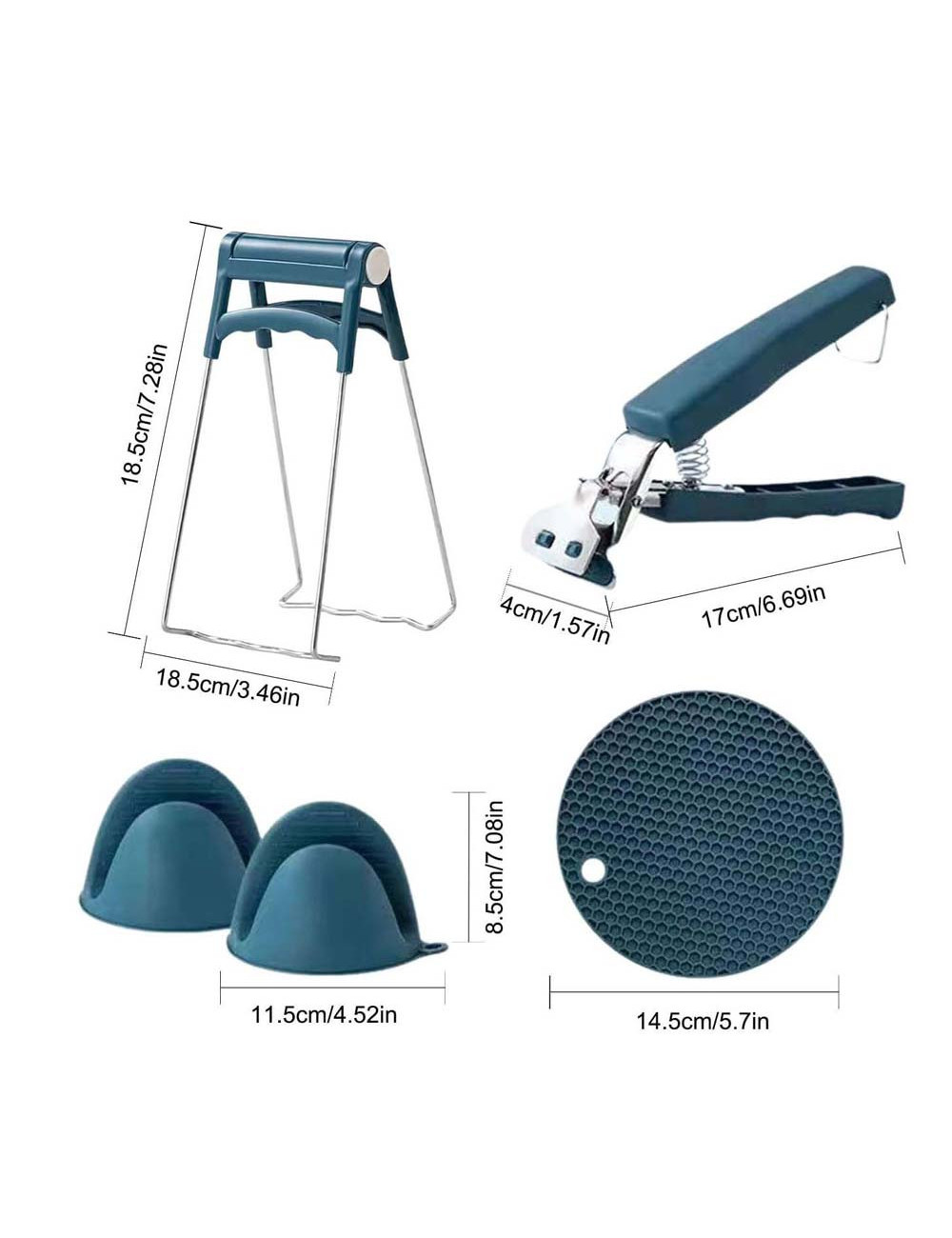 MULTIFUNTIONAL ANTI-SCALD CLIPS SET