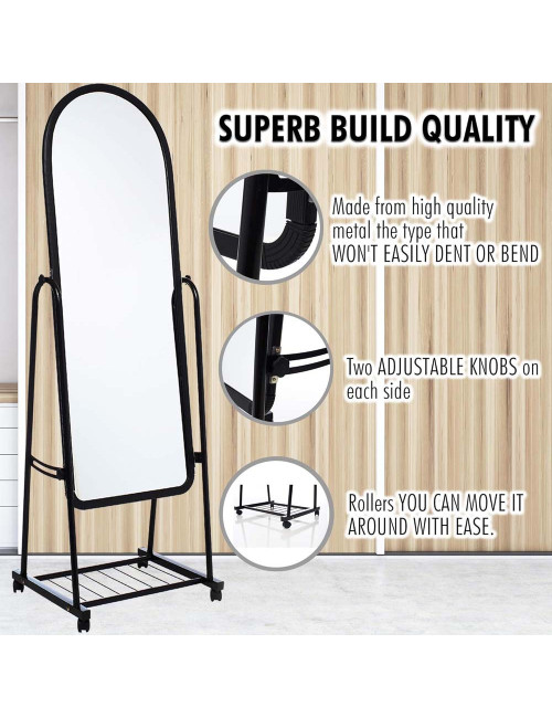 مراية ديكور مع استاند متحرك