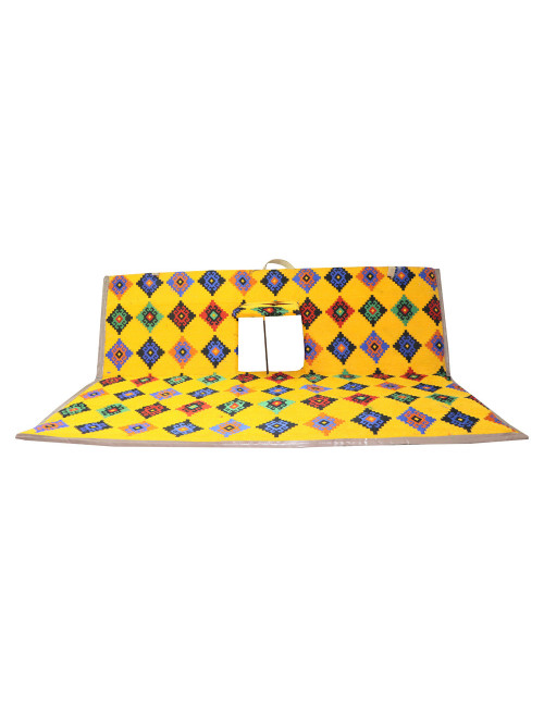 SPONGE MATT WITH BACK SUPPORT 120 CM x 70 CM