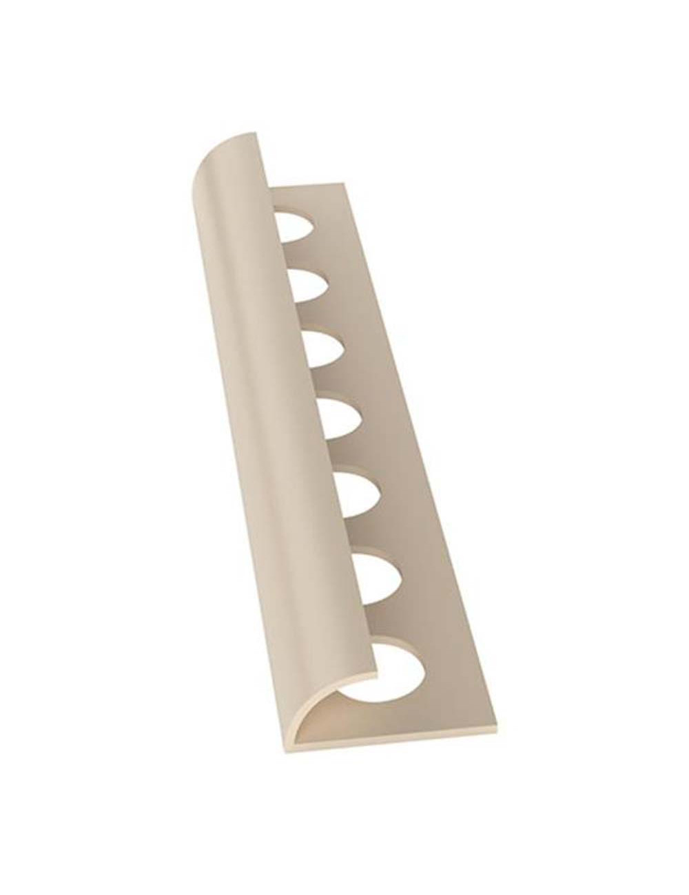 PVC TILE TRIM BEIGE 12 MM x 2.6 MTR