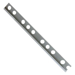 PVC TILE TRIM DARK GREY 10MM