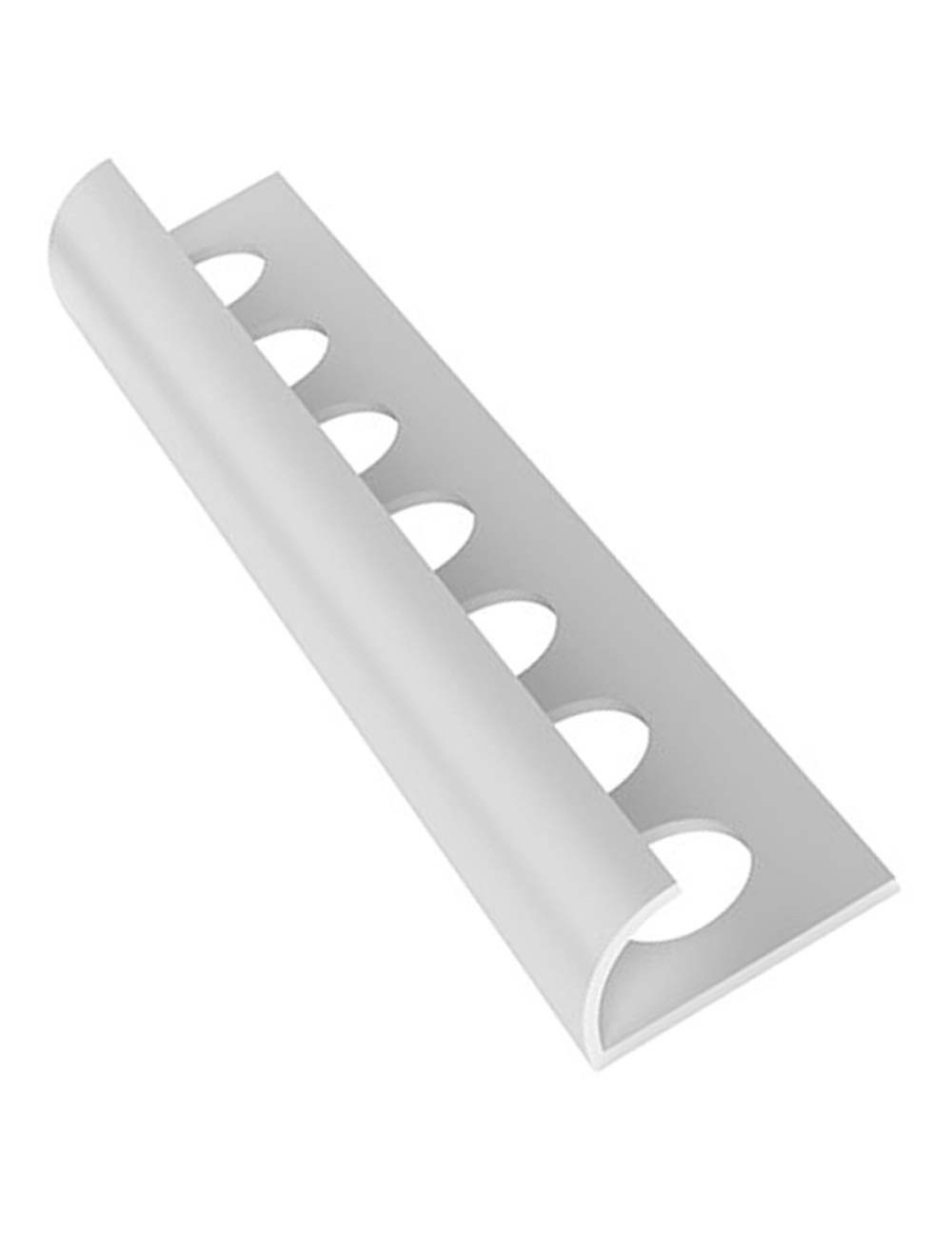 PVC TILE TRIM WHITE 8MM
