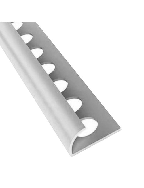 SC-17 PVC TILE TRIM LIGHT GREY 7 MM x 2.6 MTR