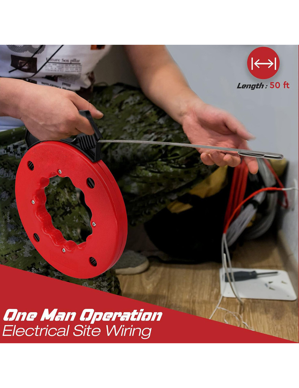 اسبرنج سحب واير 15 متر CHN