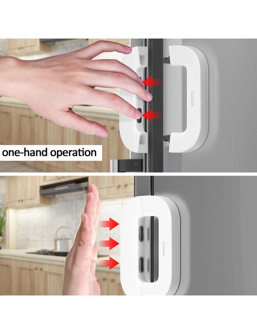 FRIDGE SAFETY LOCK WHITE