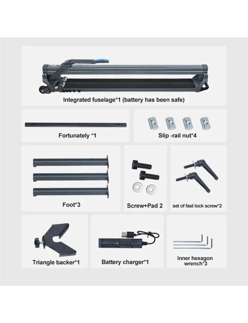 TILE CUTTING MACHINE WITH LASER ASSIST 160CM